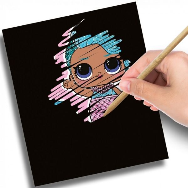 Набір SES для творчості серії L.O.L SURPRISE! - Скретч сюрприз 14194S