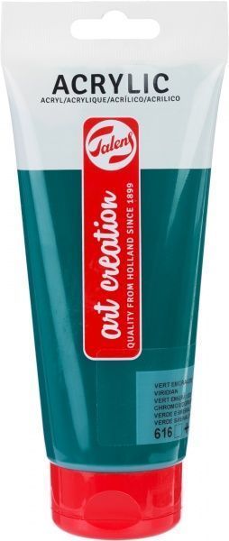Краска акриловая (616) Зеленый виридоновый 200 мл Talens Art Creation Royal Talens