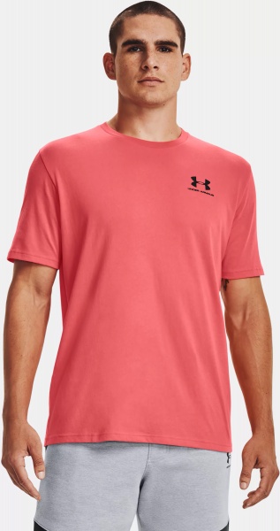 Футболка Under Armour UA SPORTSTYLE LC SS 1326799-690 р.XL червоний