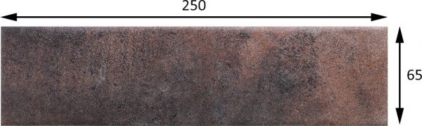 Плитка Allore Group Fondini Brown F PR 6,5х25 NR 