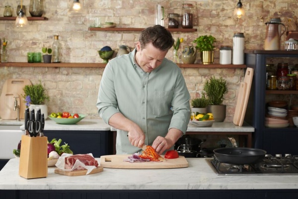 Нож для нарезки Jamie Oliver 20 cм K2670244 Tefal 
