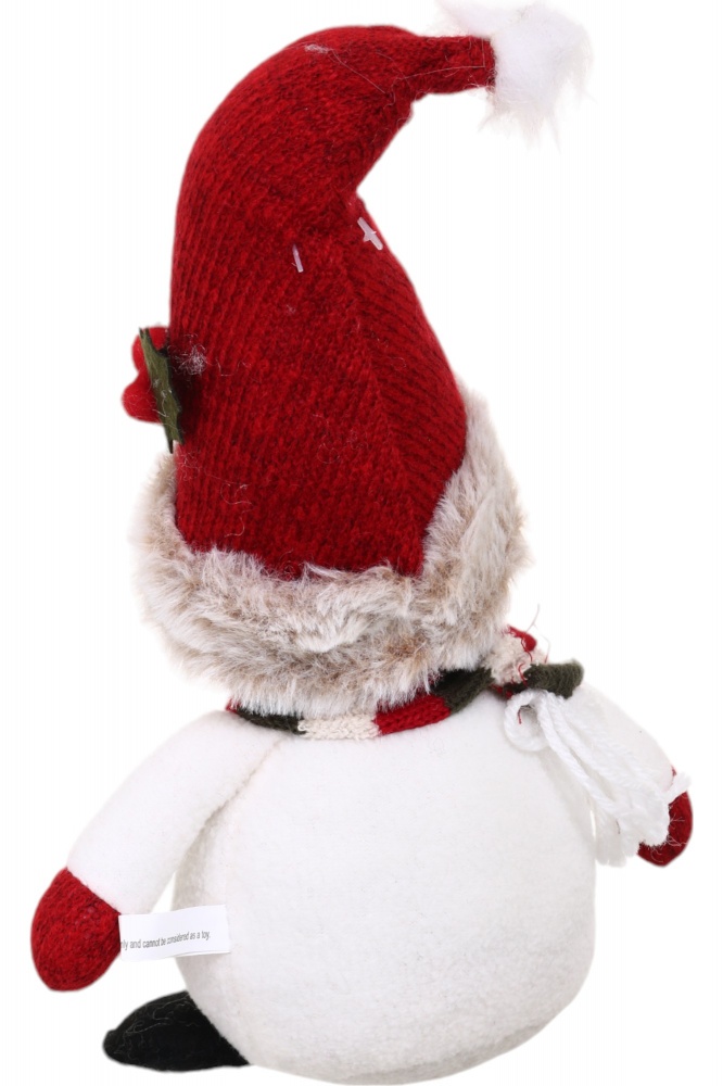 Декорация новогодняя Снеговик весельчак 14х20 см в ассортименте LF2228079AB