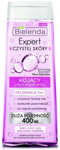 Міцелярна рідина Bielenda Expert Заспокійлива 3 в 1 400 мл