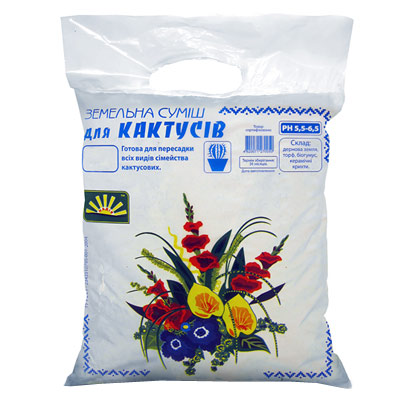 Суміш грунтів Кактус 1 л