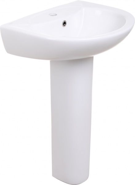 Умывальник EGO Wave 54 см с пьедесталом