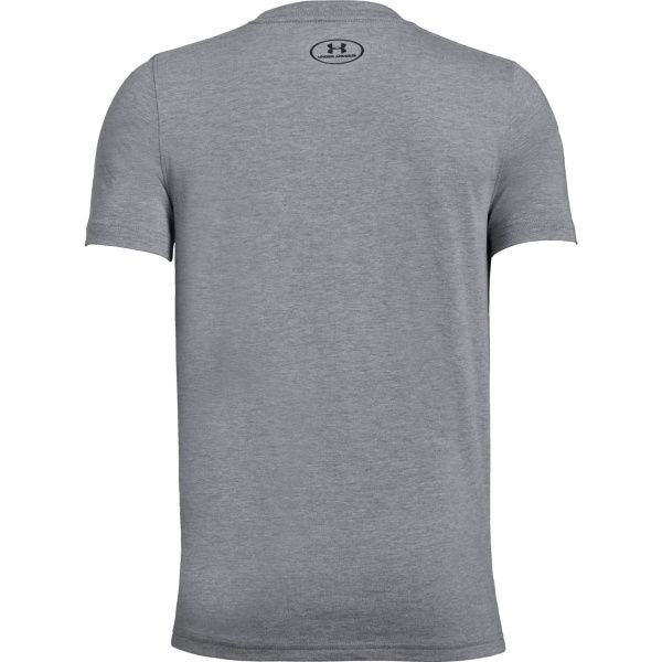 Футболка Under Armour EU Cotton SS 1320145-035 S серый