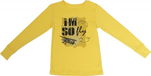 Піжама для хлопчиків Фламінго р.134 чорний із жовтим 263-1005 