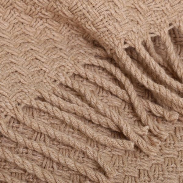 Плед Bergen 140x200 см бежевый La Nuit 