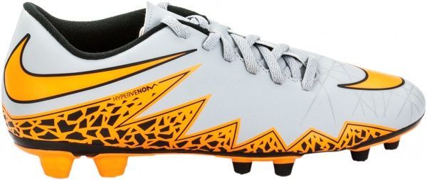 Бутси Nike Hypervenom II 749889-080 р. 11,5 сірий