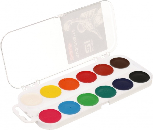 Акварель медовая Space 18 цветов без кисточки Nota Bene