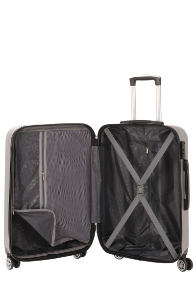 Валіза 70 л срібний MCS V354 на 4 колесах M 24