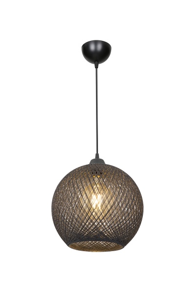 Підвіс Luna Yumak 1x60 Вт Е27 сірий MDL.4744 