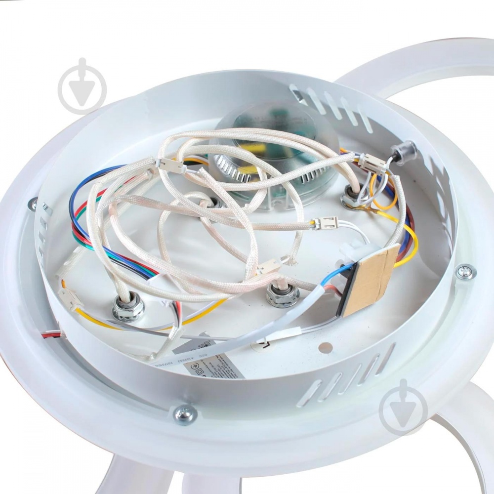 Люстра стельова Accento lighting Gracia AP R 4 55 Вт білий