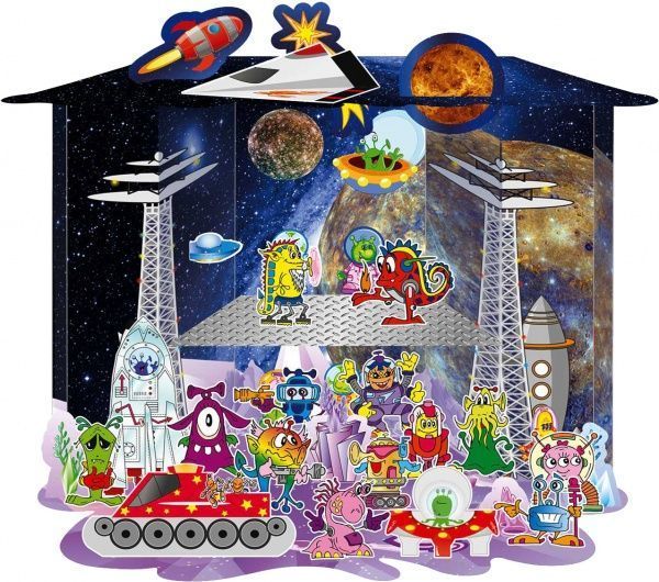 Книжка-розвивайка «Космічні пригоди»