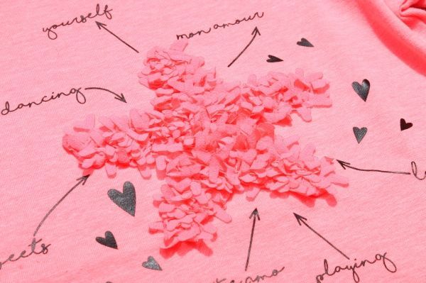 Футболка DJ Dutchjeans р.80 рожевий D36426-35 