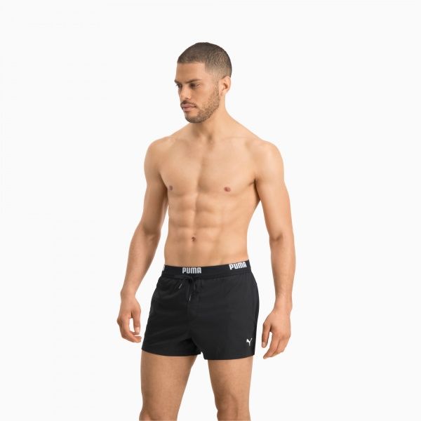 Шорти Puma SWIM MEN LOGO SHORT LEN 90765903 р. S чорний