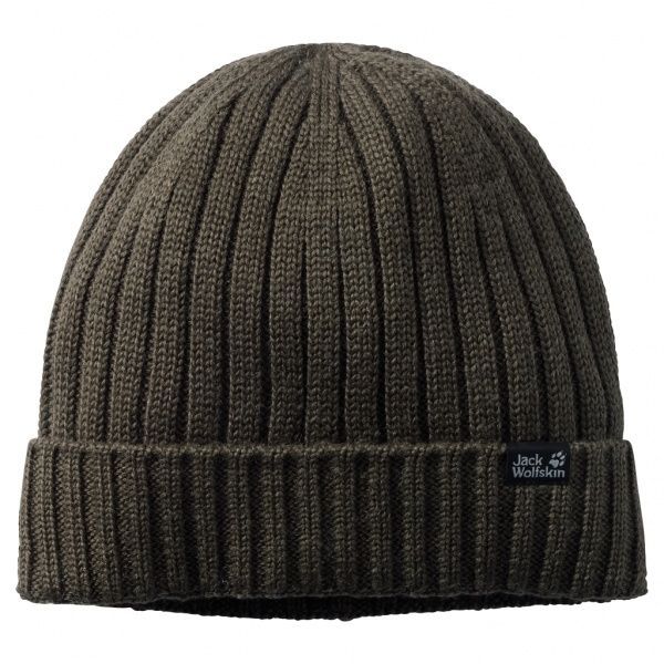 Шапка Jack Wolfskin STORMLOCK RIP KNIT CAP 1907121-5100 OS зелений