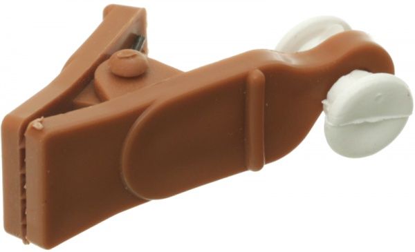 Прищіпка ОМіС с роликом 10 шт. набірний черешня 