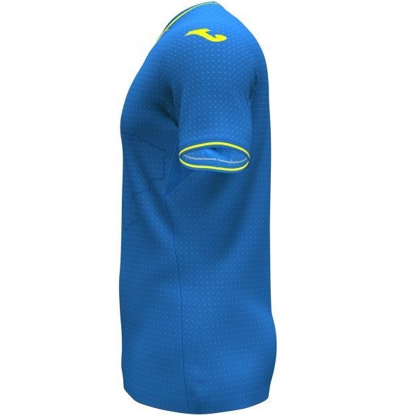 Футболка формы сборной Украины 2021 Joma FED. FUTBOL UCRANIA SHORT SLEEVE T-SHIRT AT102404A709 р. 2XL синий