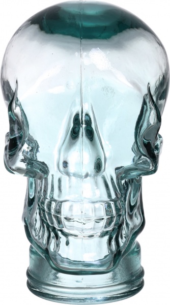 Статуэтка Череп Cabeza Calavera голубая San Miguel