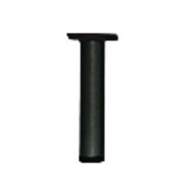 Мебельная ножка Larvij L61R15BL30 d30x150 мм чорна 