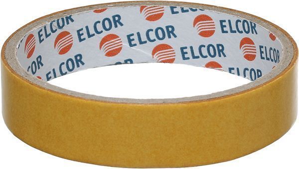 Двостороння клейка стрічка Елкор TRPP1902 19 мм x 2 м