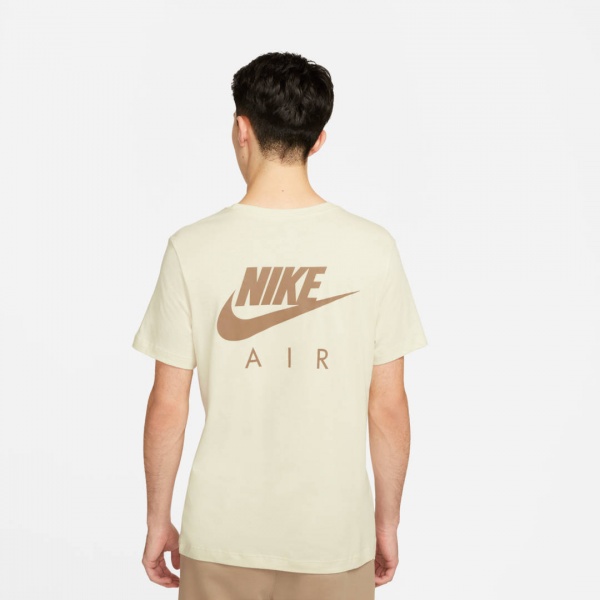 Футболка Nike M NSW AIR 1 TEE DM6337-113 р.S бежевий