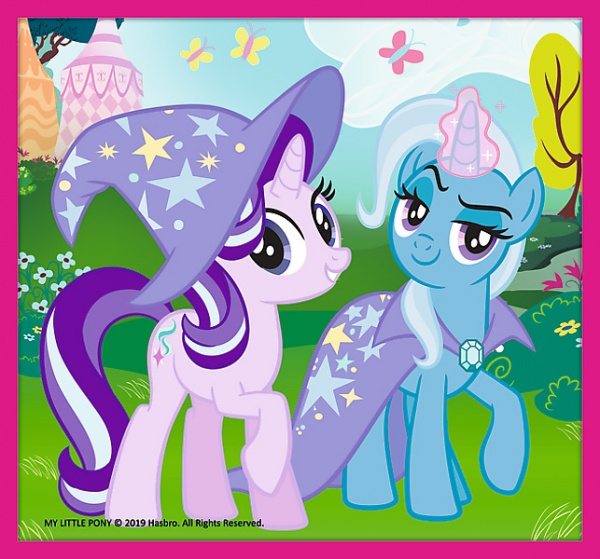 Пазли Trefl 10 в 1 Незвичайні Поні 90380