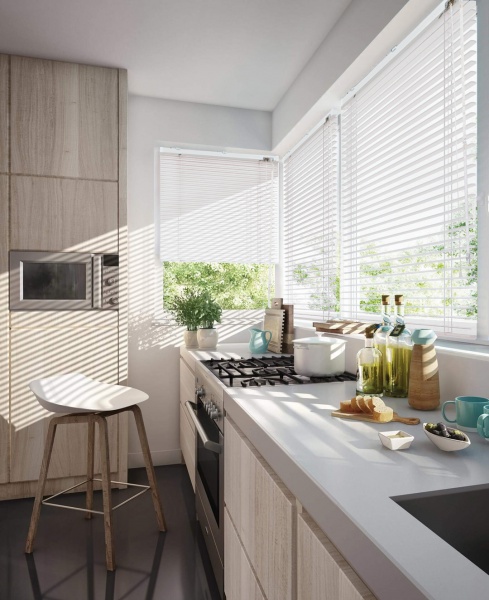 Жалюзи Rollotex Алюминиевые горизонтальные 60х175 см белый 