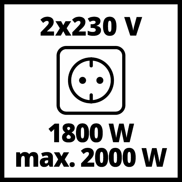 Генератор бензиновый Einhell TC-IG 2000 1,8 кВт / 2 кВт 4152590