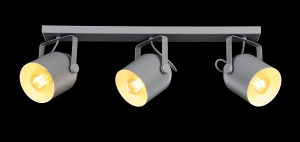 Спот TK Lighting 2617 Spectra 3x60 Вт E27 серый с белым 