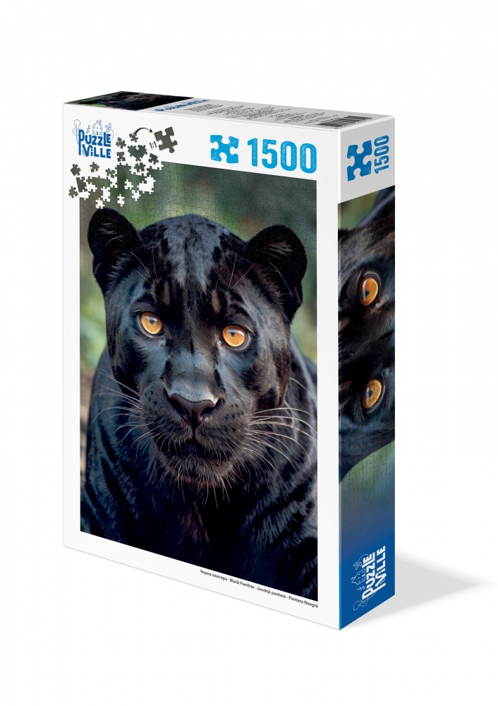 Пазл PUZZLEVILLE Черная пантера 1500 элементов PZL1500_12