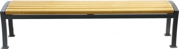 Лавка парковая Волна LP002.1 1.71 м 