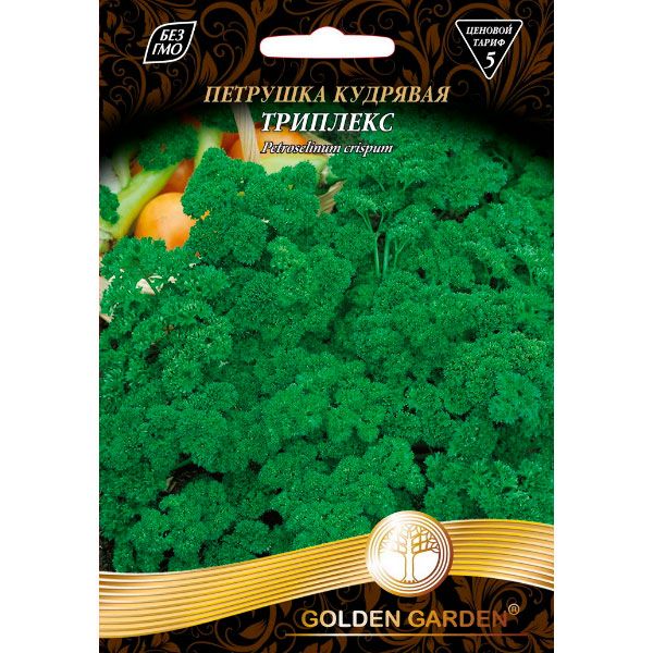 Насіння Golden Garden Гігант Петрушка Кучерява Триплекс 20 г