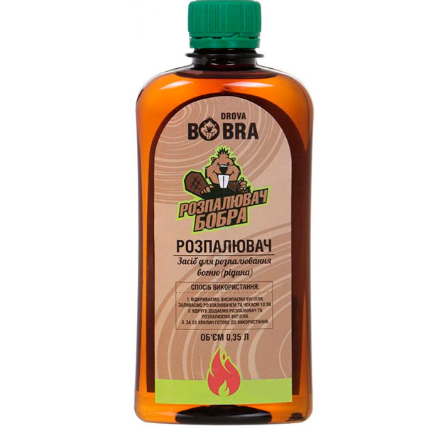 Средство Drova Bobra для разжигания огня 350 мл