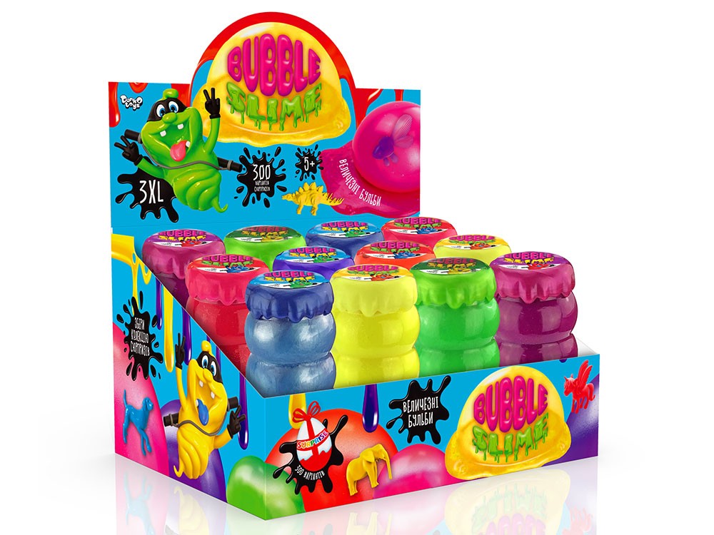 Вязкая масса Danko Toys Bubble Slime