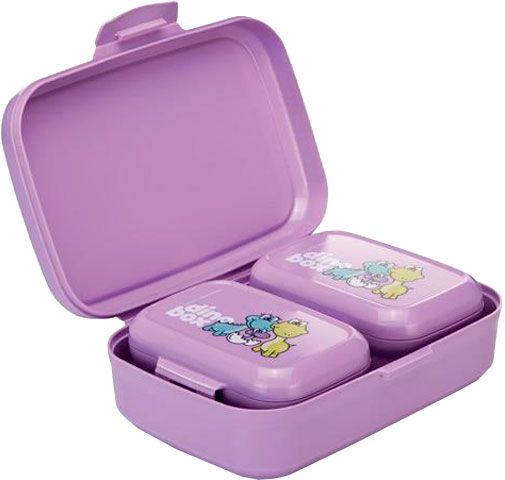 Контейнер DINO 3 шт. 668330,23 фіолетовий Tescoma