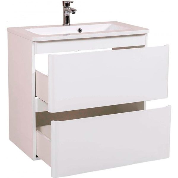 Тумба Aqua Rodos Акцент консольная 70 см с умывальником Альфа АР000040141