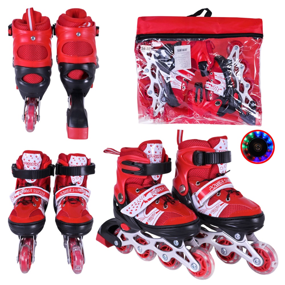 Роликовые коньки Shantou M RL25502 р. 34-37 в ассортименте