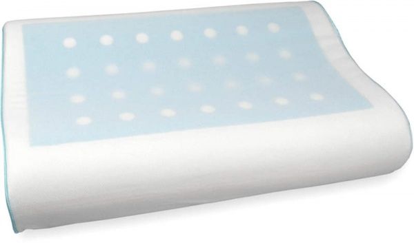 Подушка ортопедическая с охлаждающим гелем 60х40х12 см