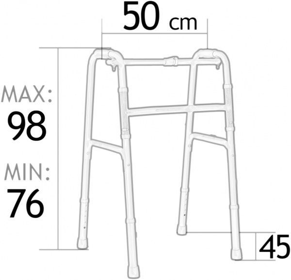 Ходунки шагающие OSD MSI-91040