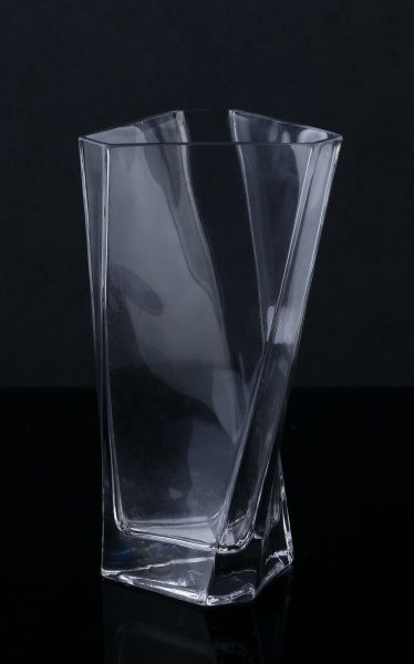 Ваза стеклянная прозрачная 31-108-044 Viola