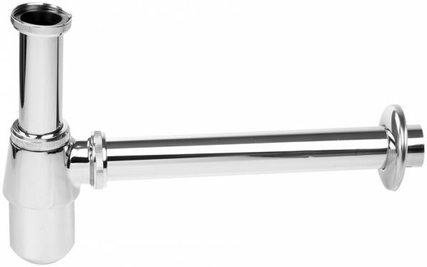 Сифон для умывальника ScandiSPA латунный, бутылочный