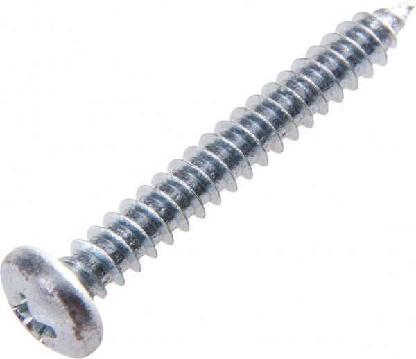 Шуруп універсальний напівкругла головка з буртиком сталь 5x50 мм 12 шт. білий цинк Expert Fix