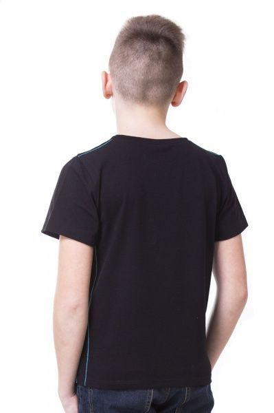 Футболка для хлопчиків KOSTA р.122-128 чорний 0136-2 