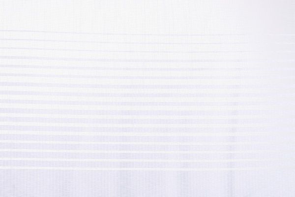 Ткань тюлевая полоски на сетке 300 см белый 