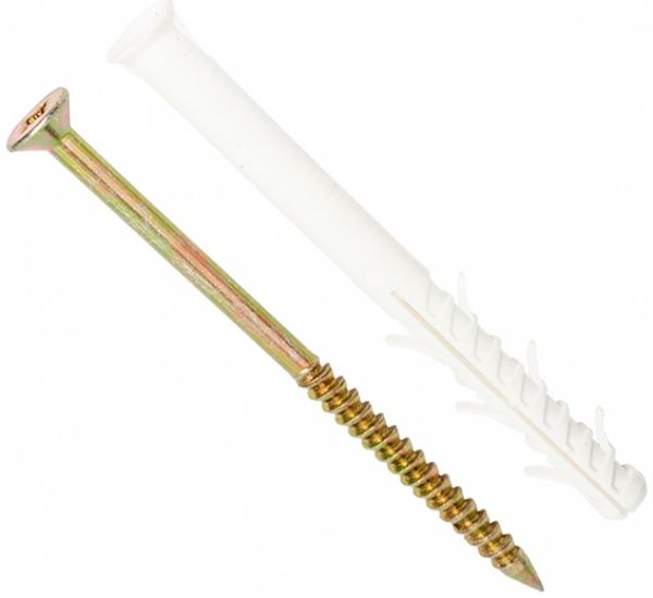 Дюбель ударный потай с удлиненной зоной распора 8x120 мм 40 шт. Expert Fix