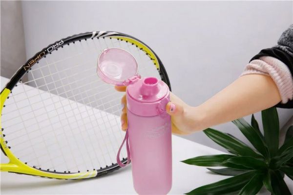 Пляшка для води 650 мл Casno рожевий KXN-1157_Pink