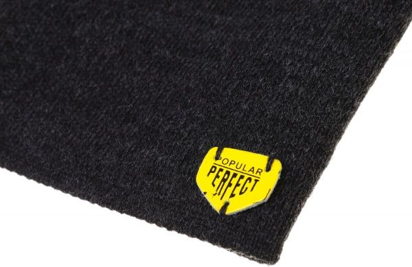 Шапочка детская для мальчика Luna Kids р.52-54 темно-серый меланж 2385 