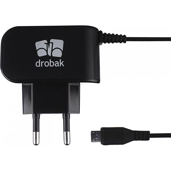 Зарядное устройство Drobak Cable Charger 220V-USB black